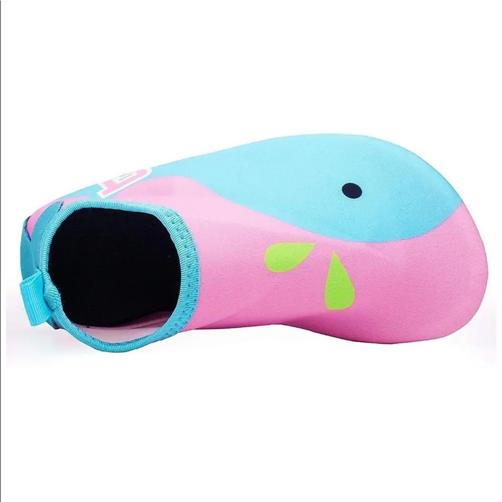 Toddler Water Shoes Pink Whale